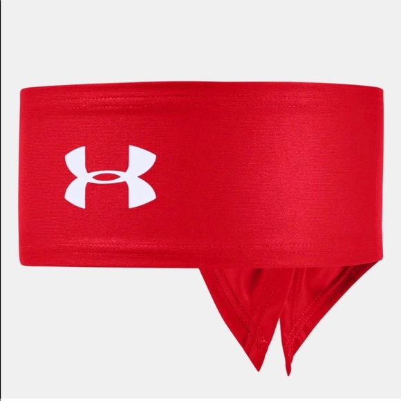 Under Armour Red‎ Tie Headband - Picture 1 of 6